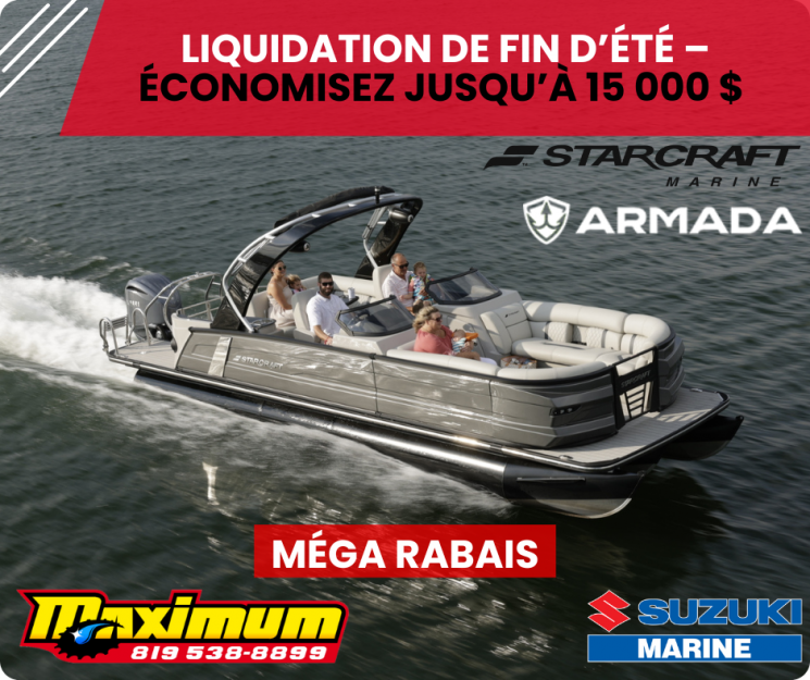 🔥Liquidation de fin d’été–Économisez jusqu’à 15 000 $🔥